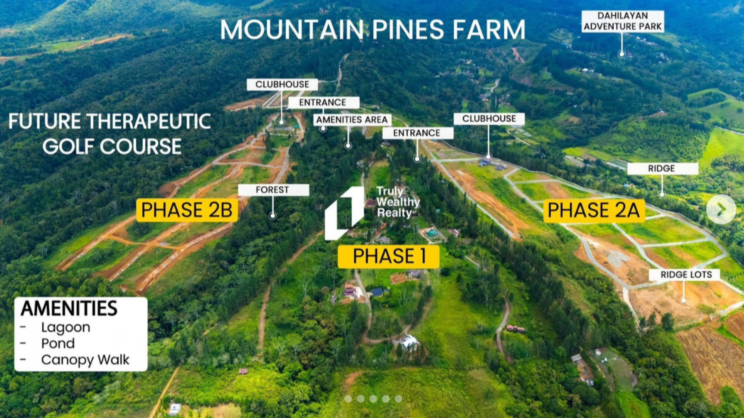 Mt. Pines Farm Subdivision in Dahilayan